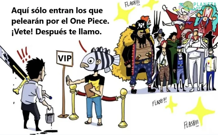 te falta ambición, Mihawk