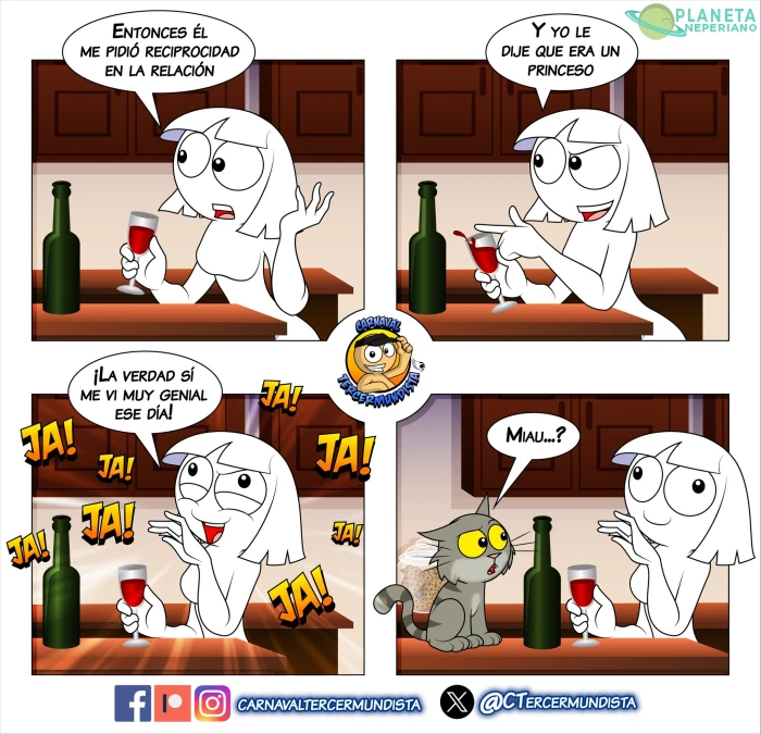 Y por eso se quedará más loca que la señora de los gatos