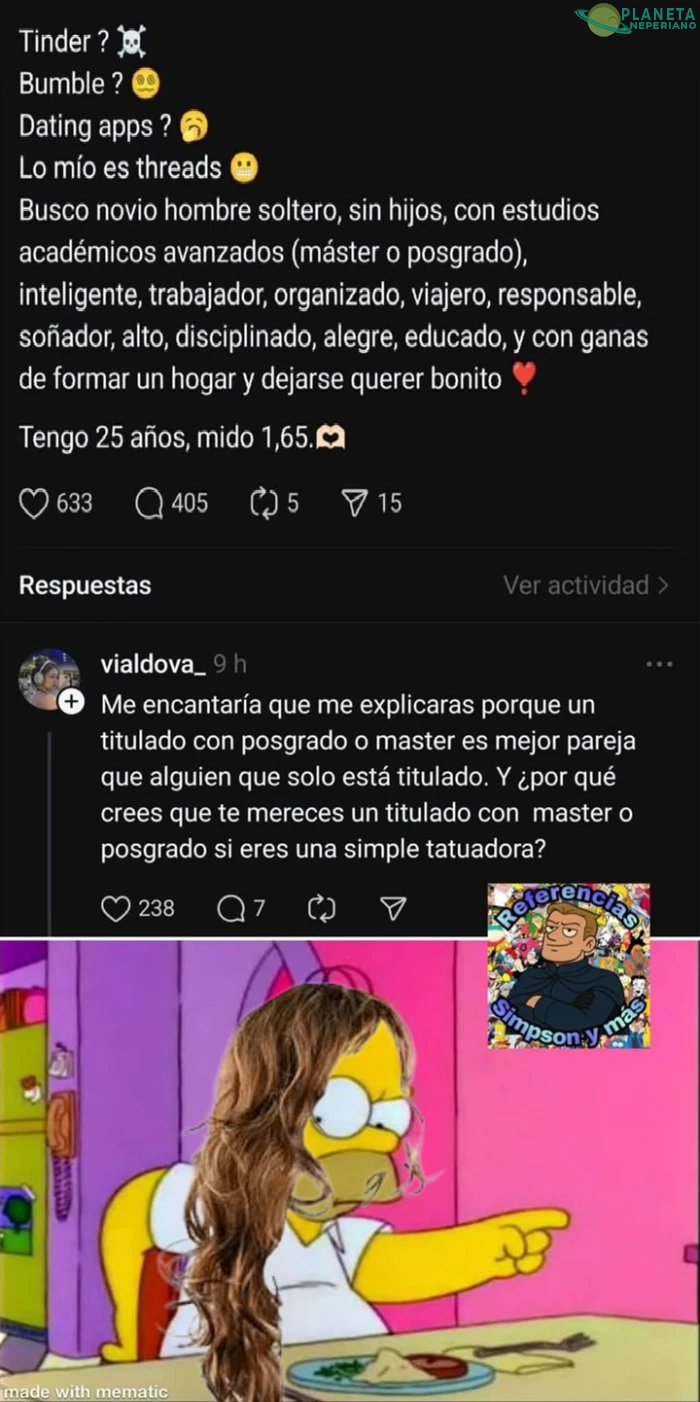 Le bailo sabrozo con esa respuesta
