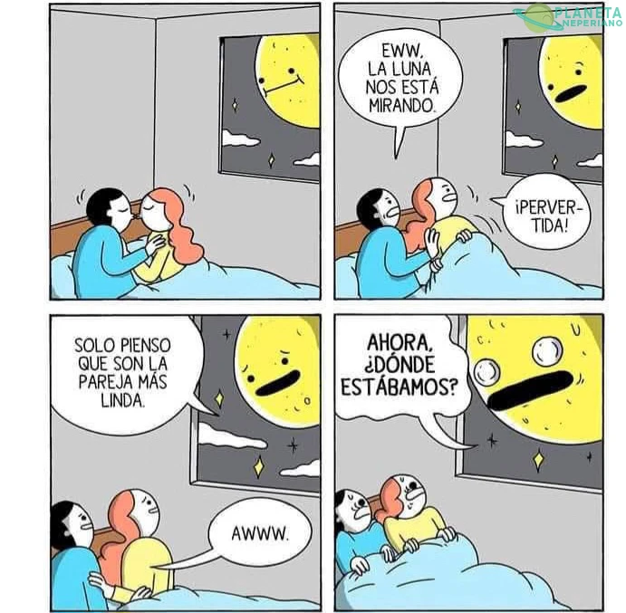 Esa luna no conoce la privacidad