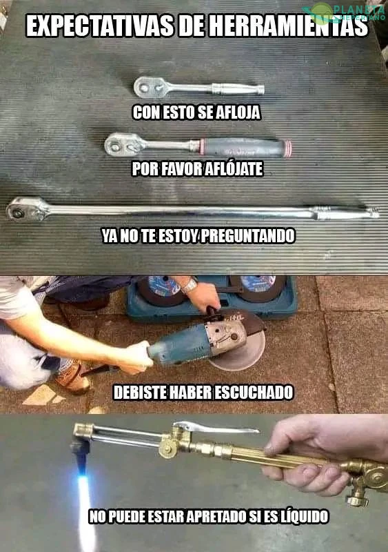 por mis huevos que te aflojo, tuerca terca