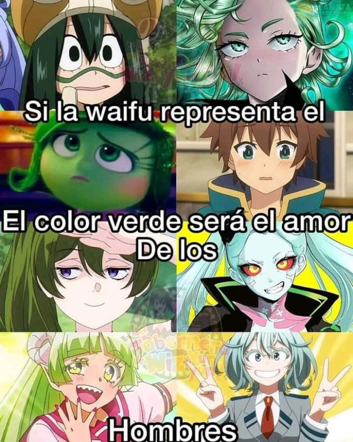 verde , color de la pasión y de las verdaderas mejores elecciones