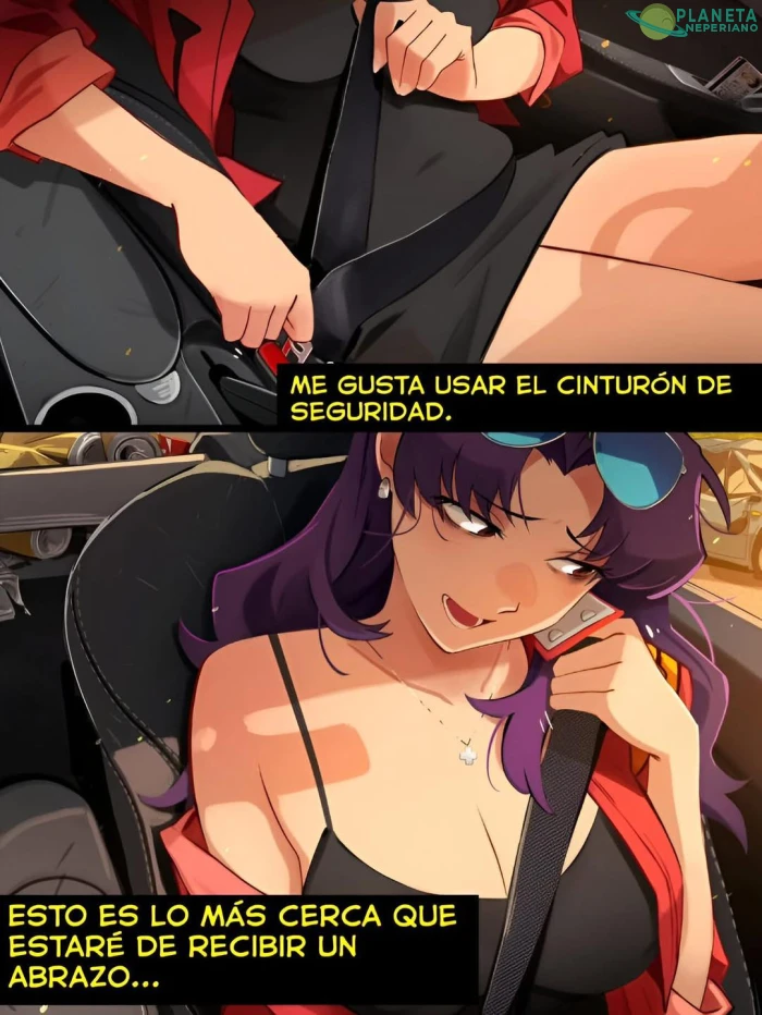 lo que diera por estar alli y ser ese abrazo que necesitas, Misato...