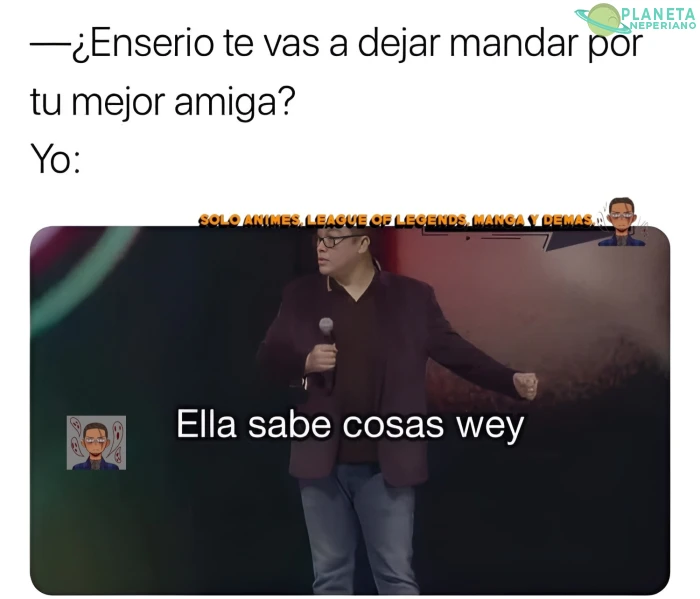 eso ya no es por amistad... es por potencial chantaje
