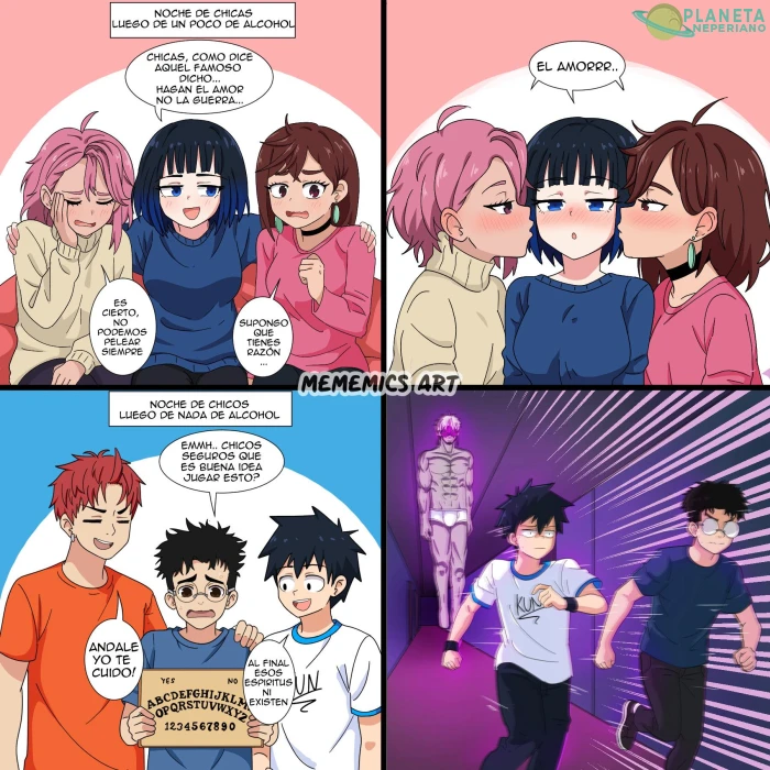 noche de chicas vs noche de chicos