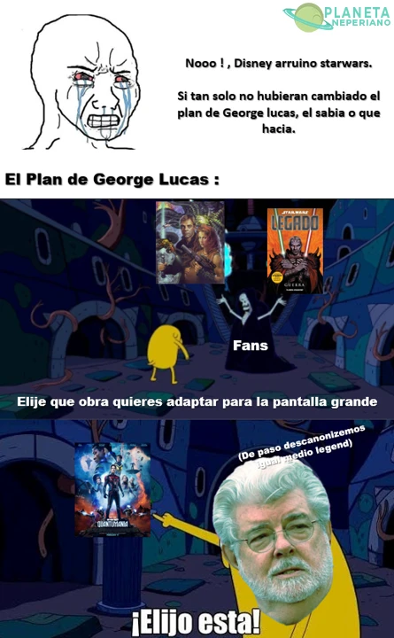 Muchos no quieren admitir, pero Disney salvo a starwars. (el guion enserio era raro)