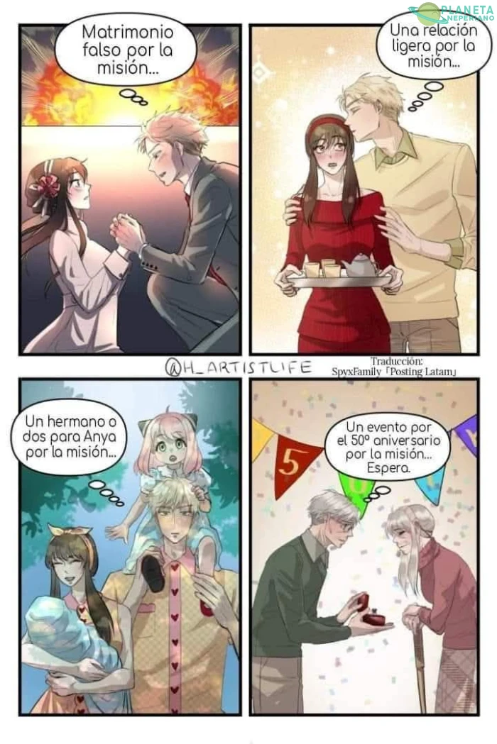 encomiable e inacabable devoción por cumplir la misión (bueno, es Yor despues de todo)