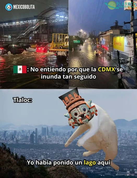 Que mala ubicacion para una ciudad