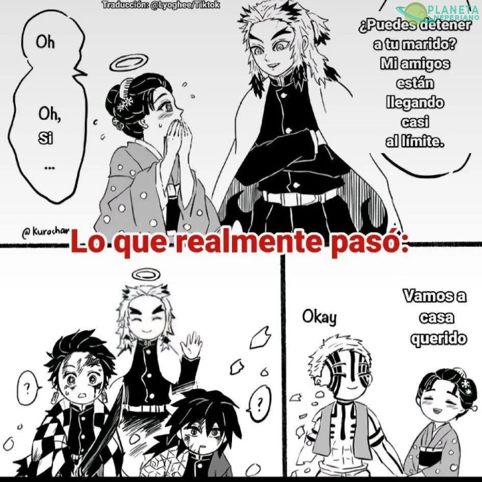 Rengoku siempre ayudando