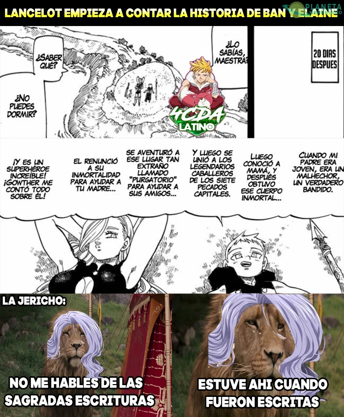 a quien quieres enseñar Lance... ella estuvo ahi para verlo en persona