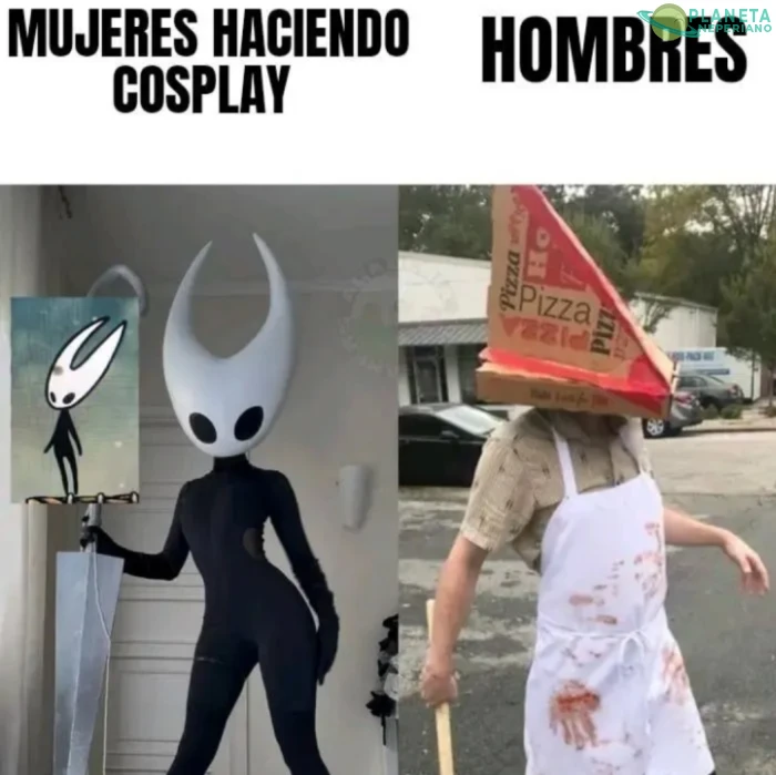 Cosplay womans vs Mans 