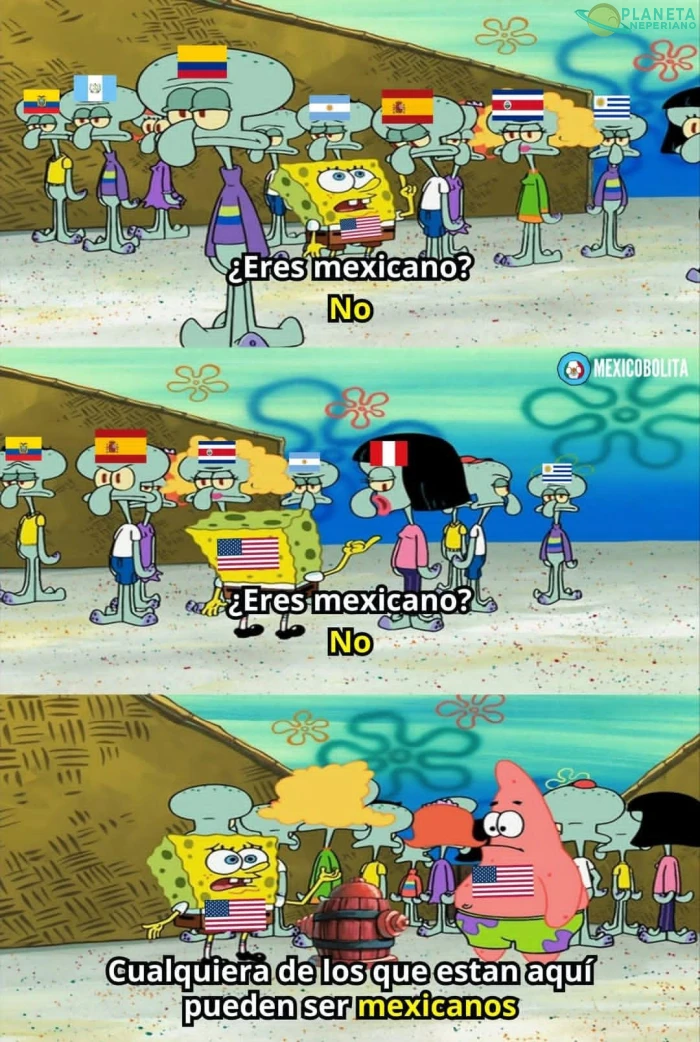 Latinoamericanos a los ojos gringos, sin noción de geografía 