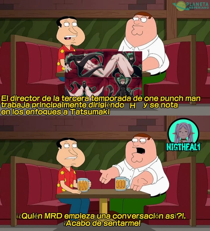 sigue hablando, Quagmire...