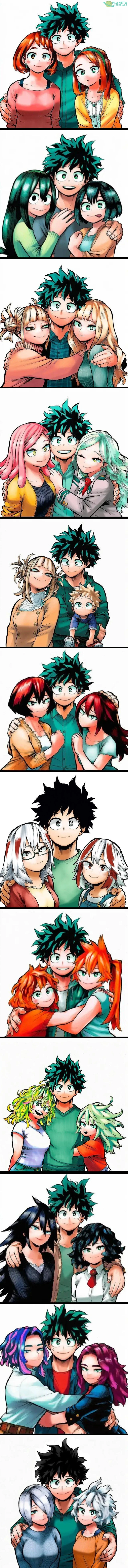 Tantos futuros posibles... y todos se veían bonitos para el Deku
