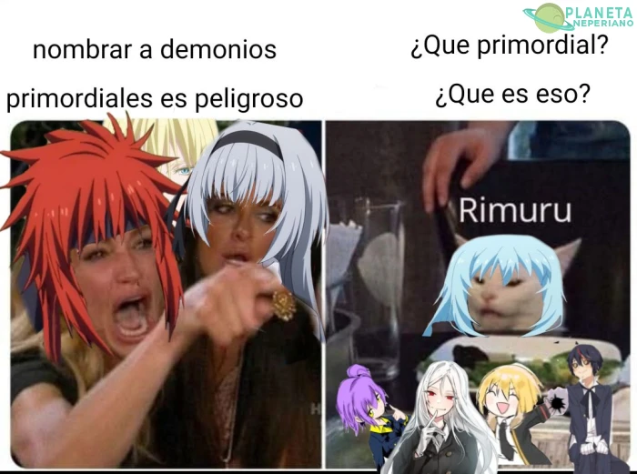 Rimuru: si pudiera, tambien te habría dado Nombre, Guy...
