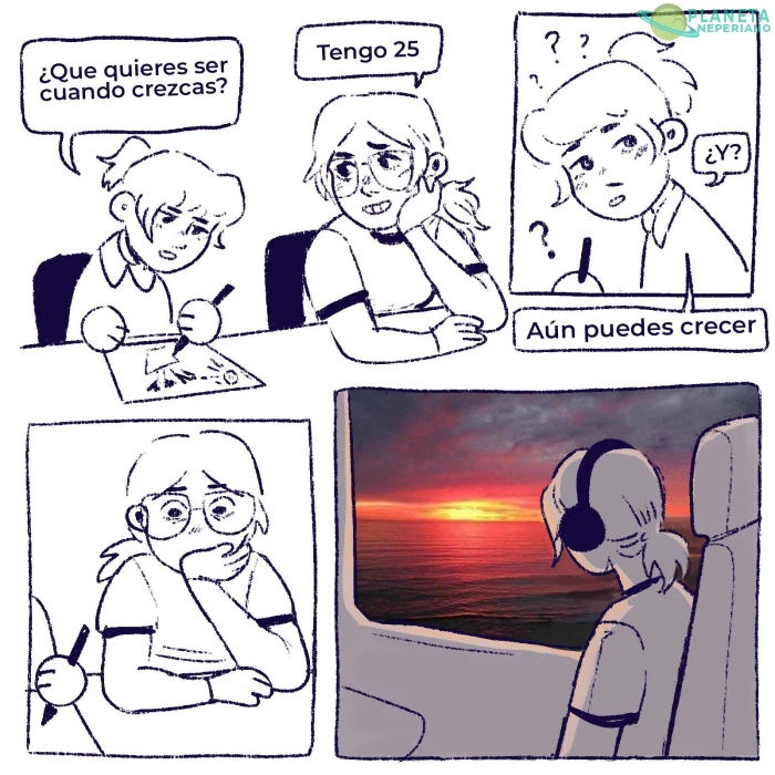 Nunca es tarde para seguir creciendo...