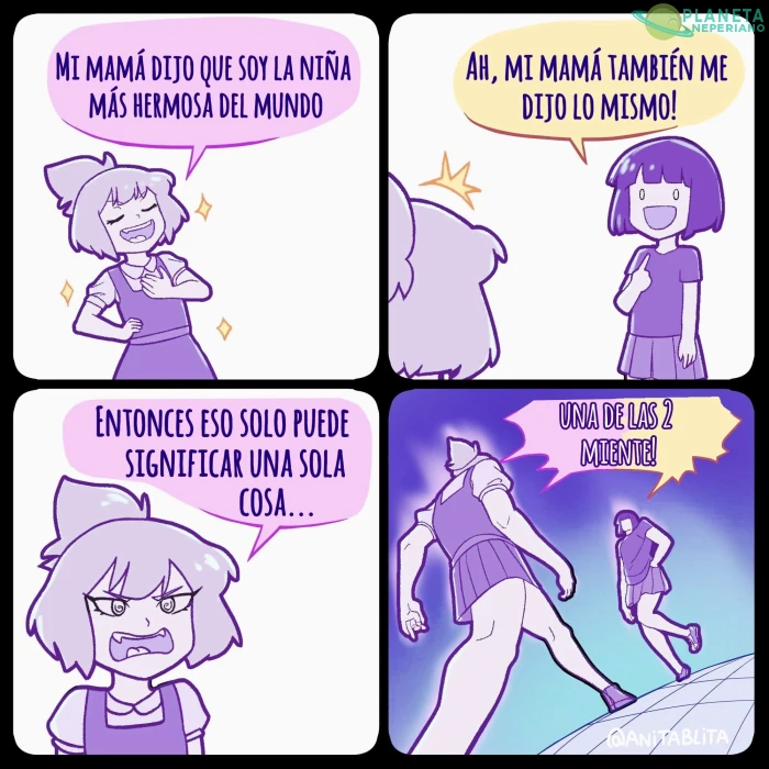 Quien es la mentirosa? 😠