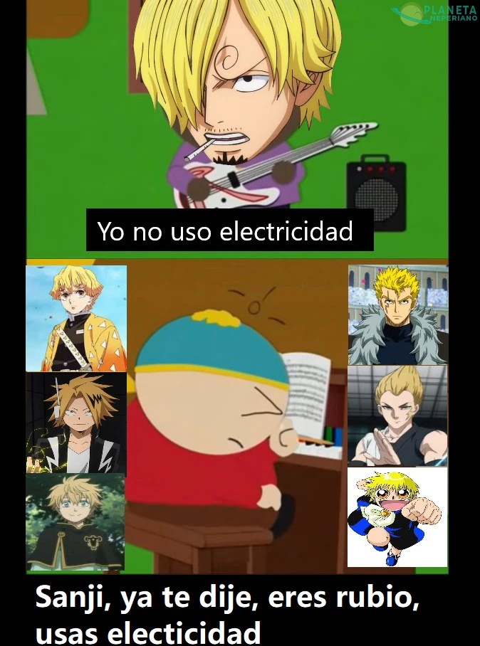 Sanji: soy un rebelde de pelos