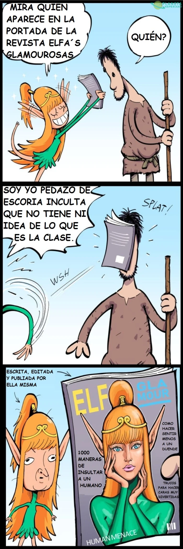 una bicho raro viéndose como ruiseñor