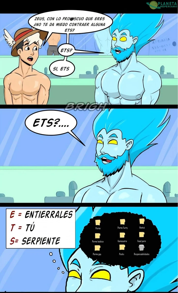 El señor del olimpo le da con el gusto a todo