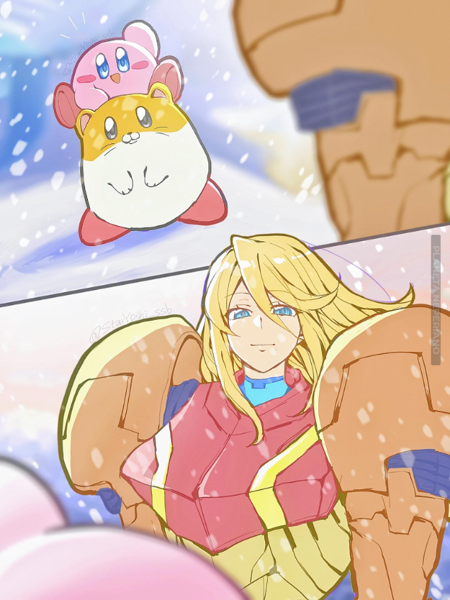 Recordatorio que Metroid y Kirby pueden compartir universos 