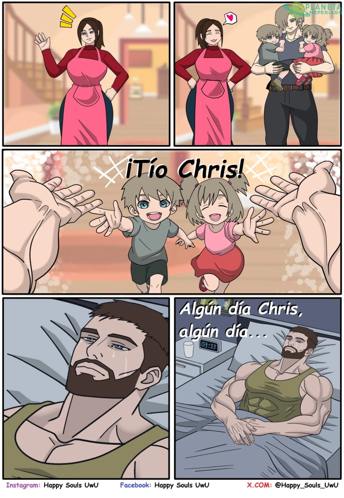 poco a poco el meme se hace canon (No la pareja, si no la obsecion del tio)