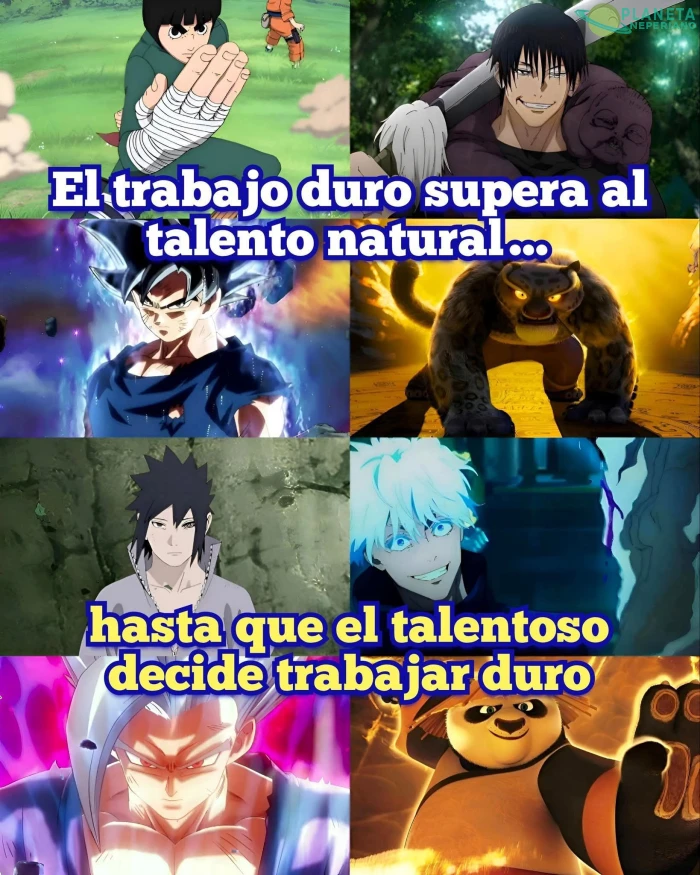 Talento+trabajo duro=la cima