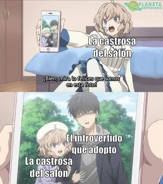 Yo siempre fui el introvertido, ¿dónde estaba mi castrosa? 