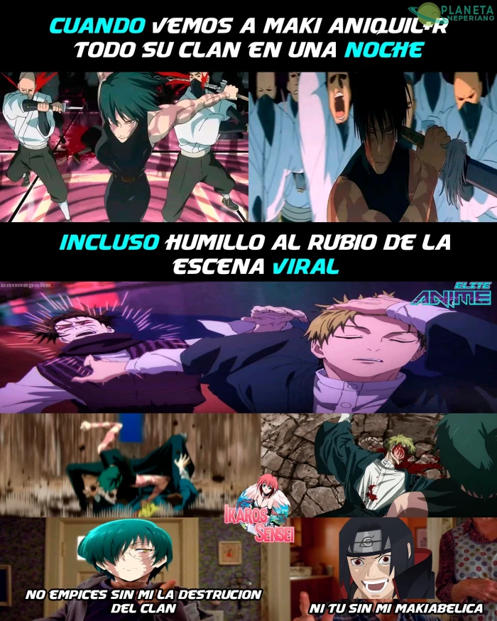 Maki se gradúa como exterminadora de clan