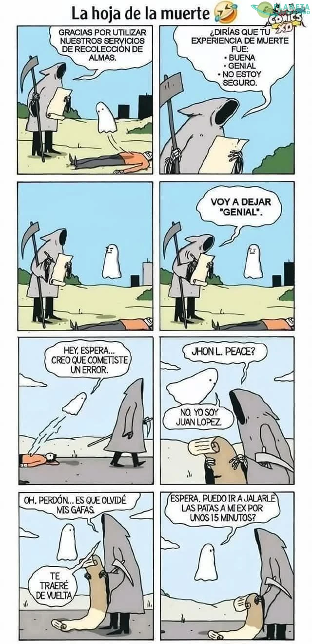 gajes del oficio de parca