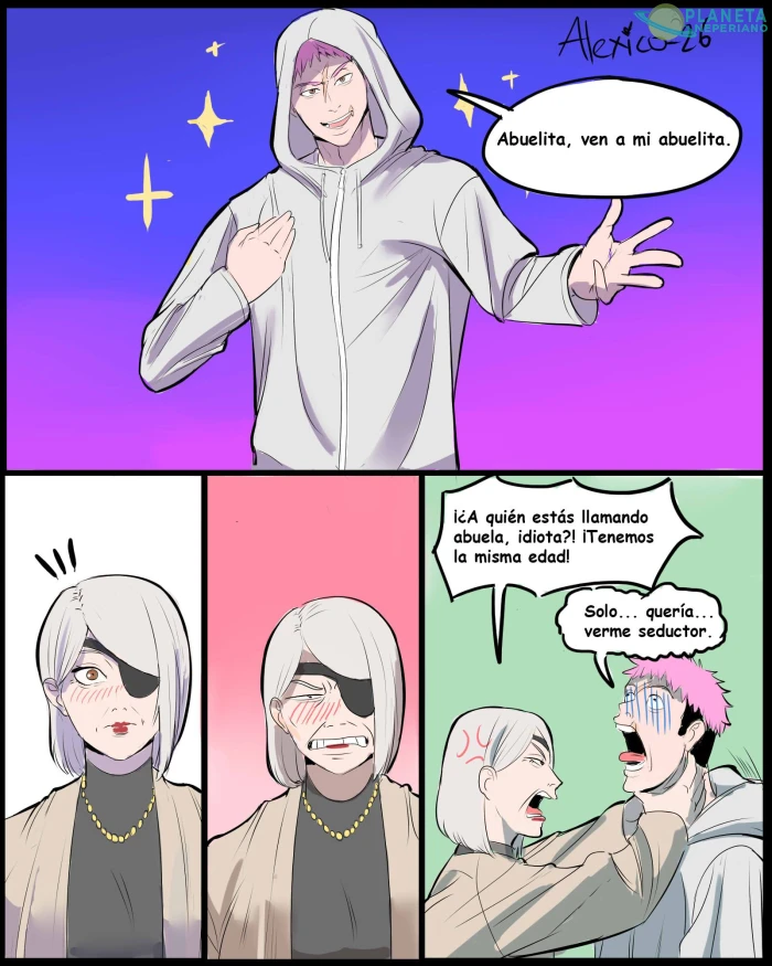 Lo que matar´´ia por ver la interacción de esos abuelos, 6 décadas despues