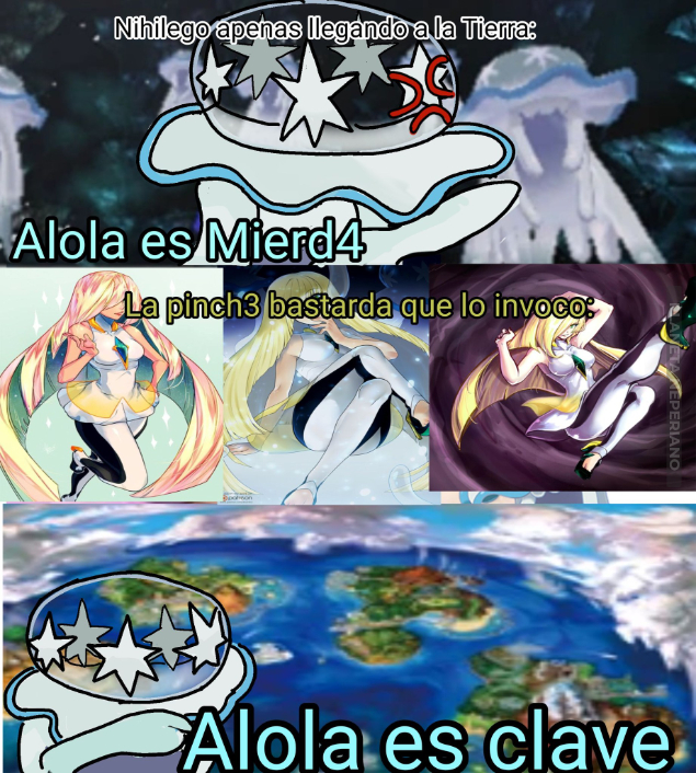 Lusamine lo mas duro de alola
