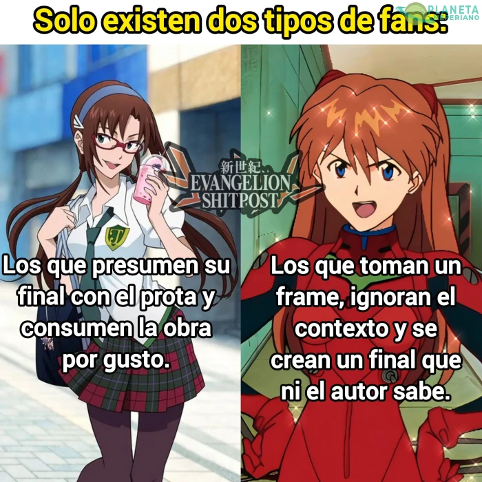 Y sigo insistiendo, shinji escogió sabiamente