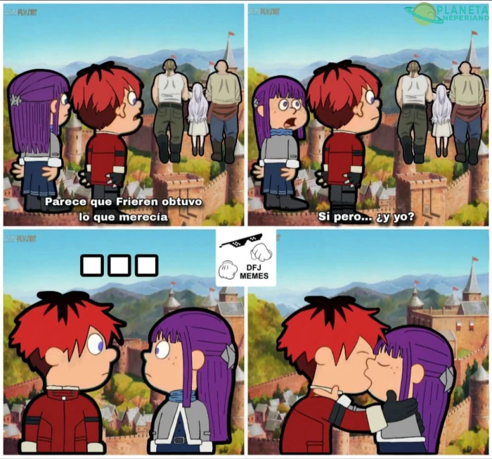 si Frieren dejara de ser mal tercio...