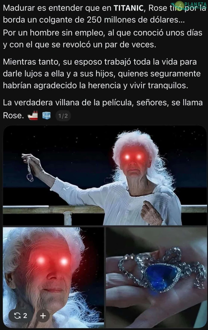 Interesante interpretacion