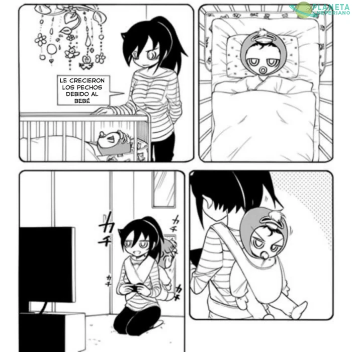 Tomoko egoista, ahora que tienes, ya no compartes...