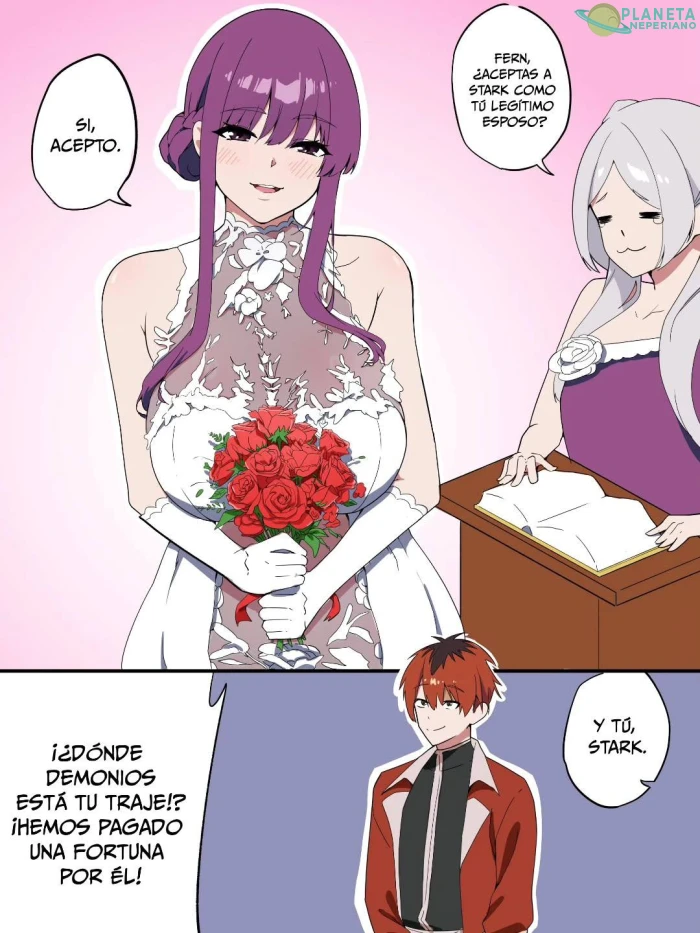 viniendo de stark, agradece si no se queda dormido, fern