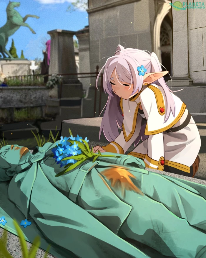 pinche frieren desesperada, deja descansar en paz a Himel ya!