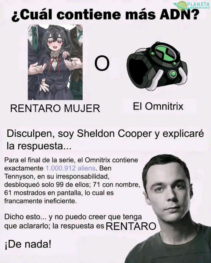 a 100 kanojo es mejor nunca aplicarle la R63.... por piedad a 