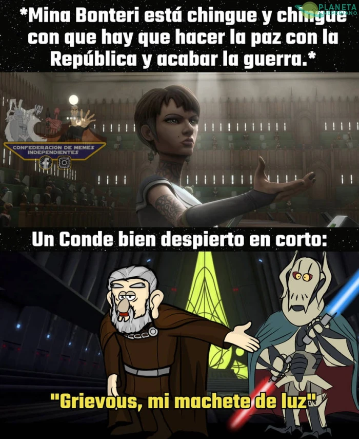 Siempre pudieron hacer las paces, el problema eran los siths