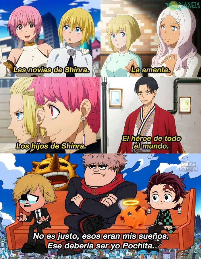 Shinra; viviendo el sueño del prota manganime