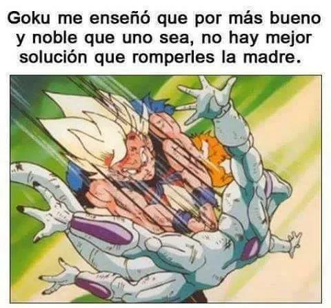 GOKU MI EJEMPLO A SEGIUR