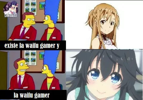 la waifu gamer