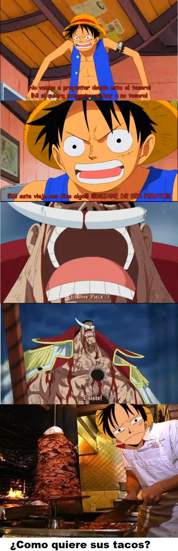 y así termina one piece  