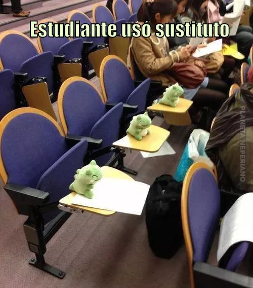 Cuando tienes examen final pero anuncian pokemon a la misma hora