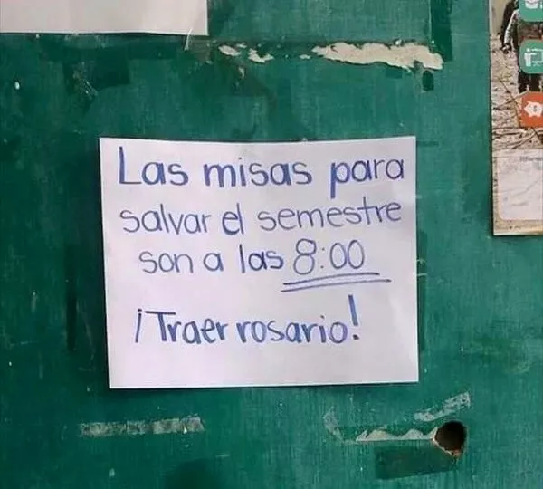 Nunca es tarde para rendirse.